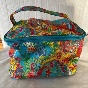 Polo by Ralph Lauren Multicolor Paisley Cosmetic Bag